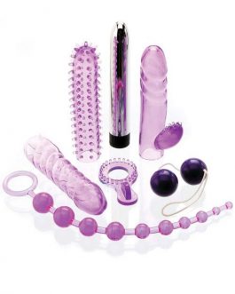 Adam and Eve Complete Lover's Vibrator Kit (7 Pce)
