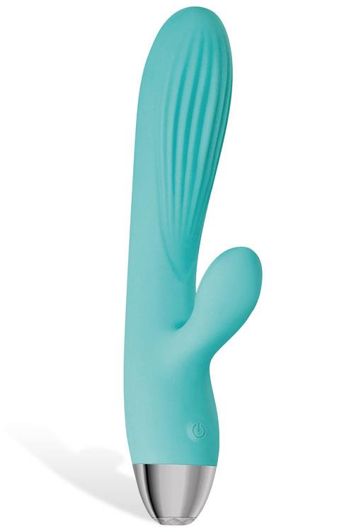 Adam and Eve Pulsating 8" Rabbit Vibrator with Heating