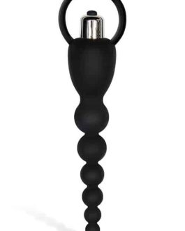 Adam and Eve Vibrating 7.75″ Silicone Anal Beads