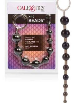 California Exotic 11″ Anal Beads with Retrieval Ring (Pliable cord)