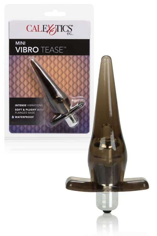 California Exotic 3.7" Mini Vibro Tease Butt Plug