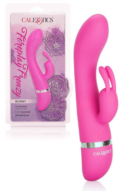 California Exotic Foreplay Frenzy 8" Silicone Rabbit Vibrator