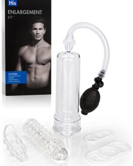 California Exotic Penis Pump, Enhancers & Cock Rings (5 Pce Kit)