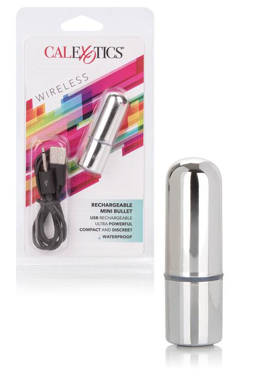California Exotic Powerful USB-Rechargeable 2.5" Mini Bullet Vibrator