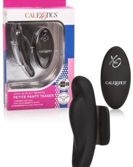 California Exotic Silicone Panty Vibrator With Magnetic Tabs & Remote