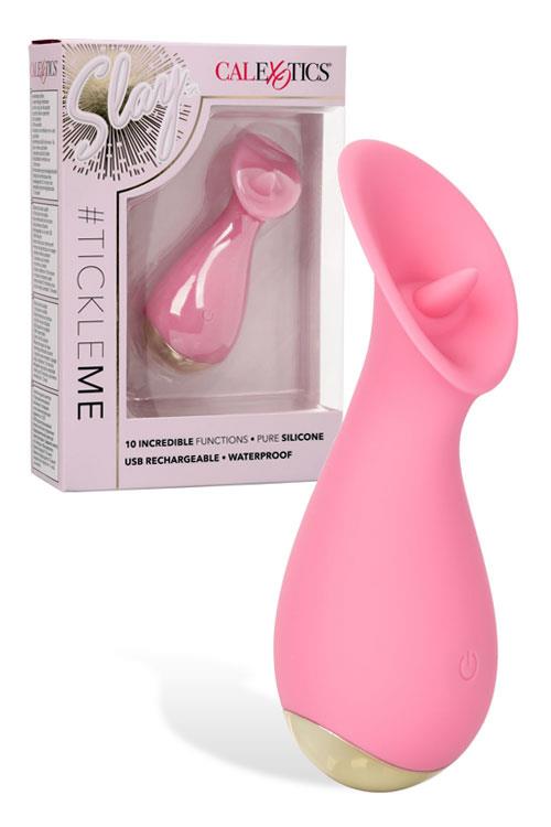 California Exotic Tickle Me 4.5" Silicone Clitoral Vibrator
