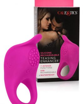 California Exotic USB-Rechargeable Vibrating Textured Silicone Couples Cock Ring