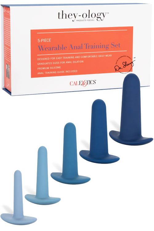 California Exotic Wearable Silicone Anal Training Set (5 Pce)