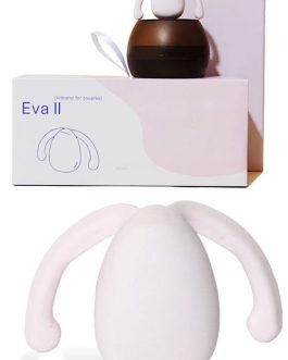 Dame Eva II USB-Rechargeable Hands-Free Silicone Clitoral Vibrator
