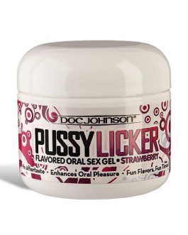 Doc Johnson Pussy Licker Flavoured Oral Sex Gel – Strawberry