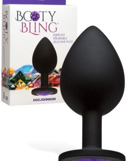 Doc Johnson Silicone Booty Bling 4″ Anal Plug