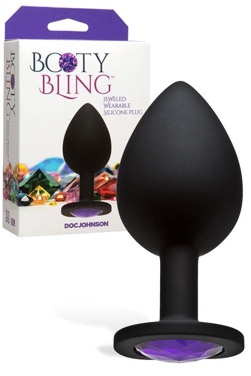 Doc Johnson Silicone Booty Bling 4" Anal Plug