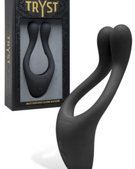 Doc Johnson Tryst Vibrating Silicone Massager & Couples Ring