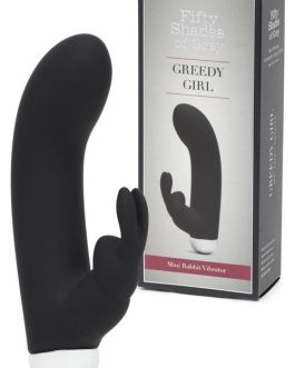 Fifty Shades Greedy Girl 5.5″ Mini Rabbit Vibrator