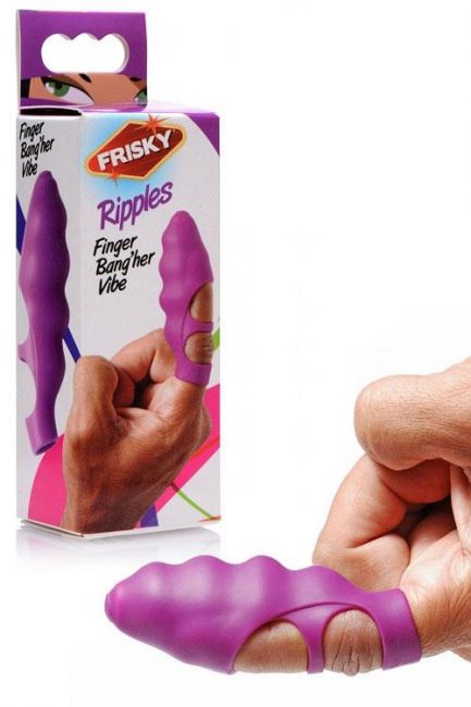 Frisky 3.5" Silicone Finger Vibrator