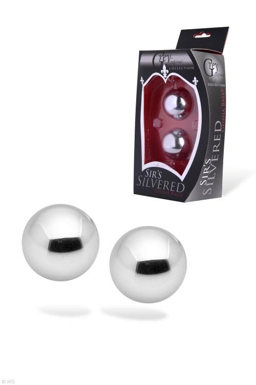 GreyGasms Silvered 1.3" Kegel Balls