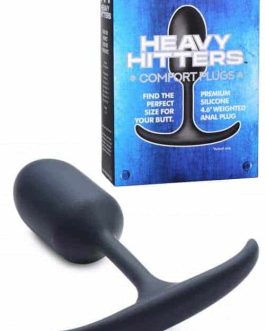 Heavy Hitters Premium Silicone Weighted Butt Plug – Small