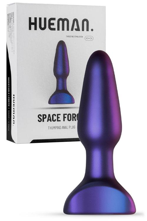 Hueman Space Force 5.5" Thumping Butt Plug