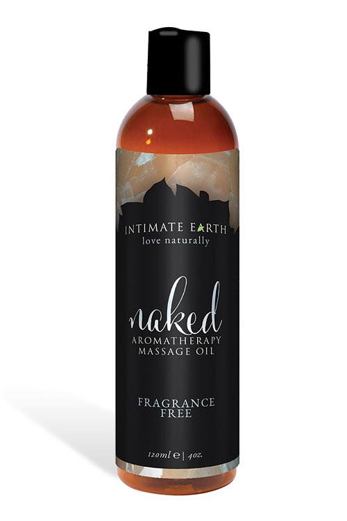 Intimate Earth Aromatherapy Massage Oil - Fragrance Free (120ml)