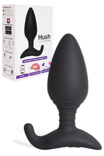 Lovense Hush 4.75" App Controlled Butt Plug