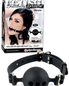 Pipedream Adjustable Breathable Silicone Ball Gag - Small