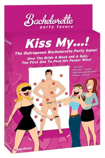 Pipedream Bachelorette Party Kiss My...! Game