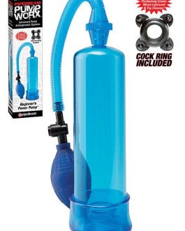 Pipedream Beginner's Power Penis Pump Blue