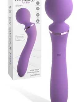 Pipedream Dual-Ended 7.7″ Silicone Wand Vibrator