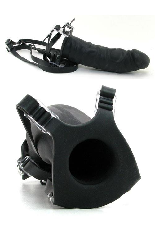 Pipedream Extreme 7" Silicone Hollow Strap-On