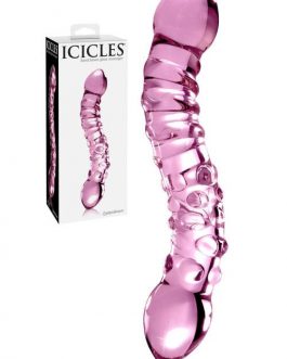 Pipedream Icicles 7.75″ Double-Sided Glass Massager
