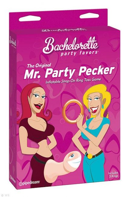 Pipedream Party Pecker Inflatable Strap-on Ring Toss Game