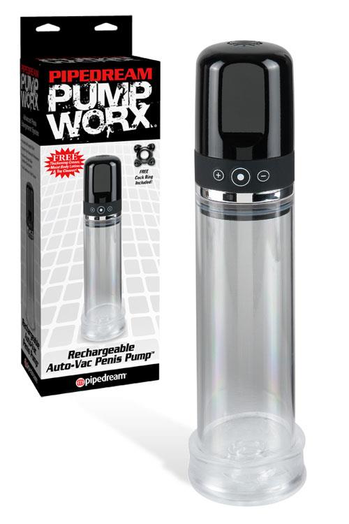 Pipedream Rechargeable Auto-Vac Penis Pump