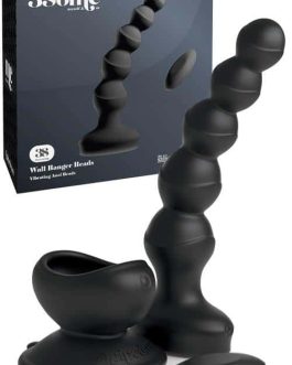 Pipedream Wall Banger Booty Beads With Remote & Removable Suction Cup