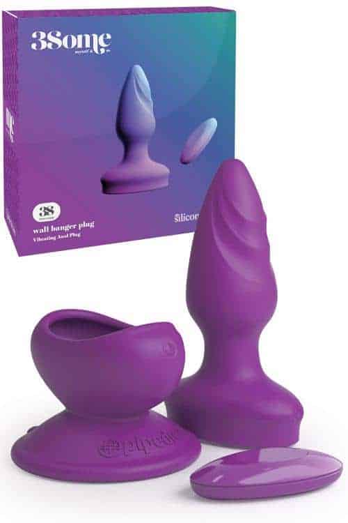 Pipedream Wall Banger Butt Plug With Remote & Removable Suction Cup