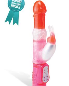 Pipedream Waterproof 9.6″ Rabbit Vibrator with Rotating Pearls