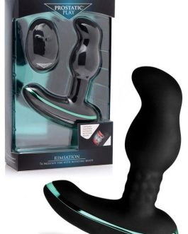 Prostatic Play USB-Rechargeable 6.5″ Rimsation Prostate Vibe with Rotating Beads