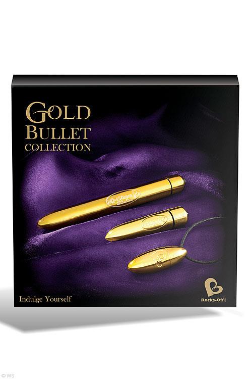 Rocks Off Gold 3 Bullet Collection Box