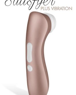 Satisfyer Pro 2 with Vibration 6.5″ Rechargeable Silicone Clitoral Stimulator