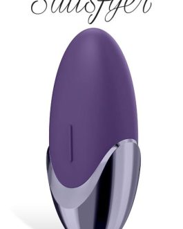 Satisfyer Purple Pleasure 3.7" Lay On Clitoral Vibrator