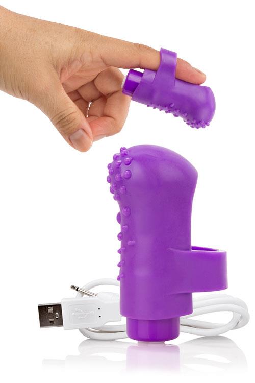 Screaming O Charged FingO Textured Finger 2.9" Vibrator