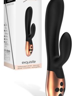 Shots Toys 7.9″ Silicone Rabbit Vibrator with Heating