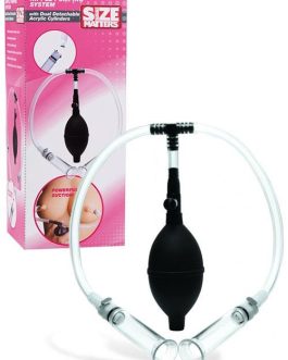 Size Matters Nipple Pump with Detachable Cylinders