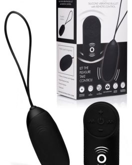 Under Control 2.7″ Silicone Bullet Vibrator with Remote