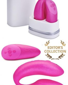 We-Vibe Chorus Adjustable Couples Vibrator With App & Squeeze Remote