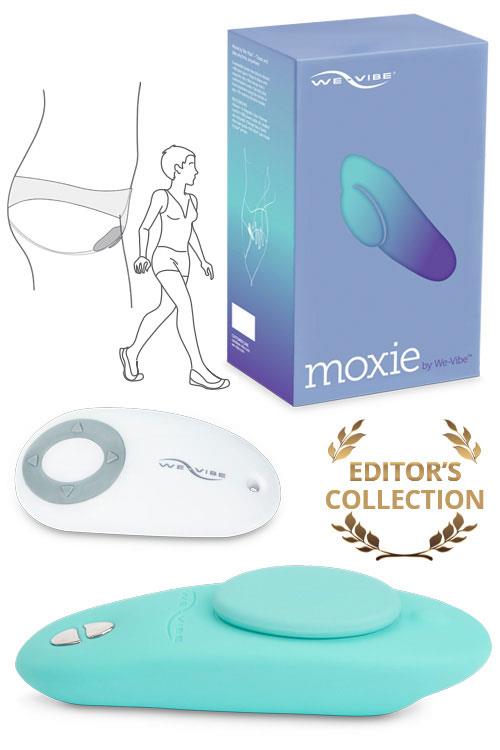 We-Vibe Moxie 3.6" Panty Vibrator with Magnetic Clip & App