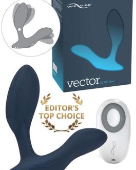 We-Vibe Vector Custom-Fit 3.9″ Prostate Massager With Remote & App