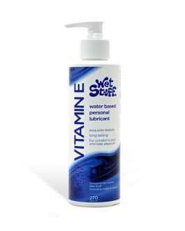 Wet Stuff Vitamin E Lubricant with Pump Dispenser (270g)