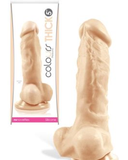 nsnovelties 5″ White Silicone Realistic Dong