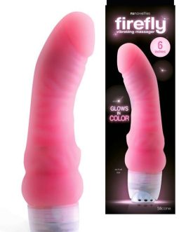 nsnovelties 7.5″ Glow-In-The-Dark Realistic Silicone Vibrator