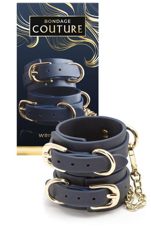 nsnovelties Bondage Couture Vegan Leather Wrist Cuffs